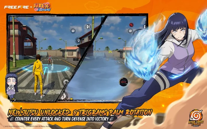 Sharingan Control targeting a Tailed Beast Bomb strike