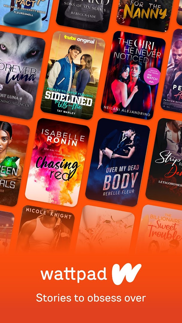 Wattpad notifications page alerting readers when new chapters from followed writers appear