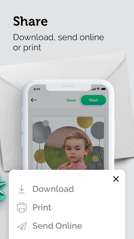 Premium upgrade screen highlighting thousands of designs, no ads, and no watermarks