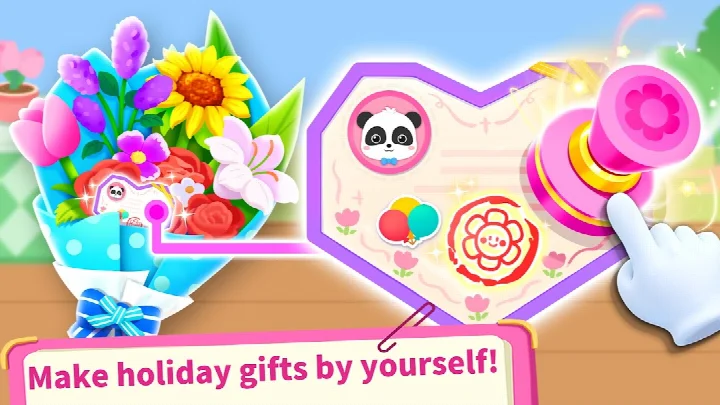 Safety scene showing a character climbing a shelf with a gentle correction prompt.