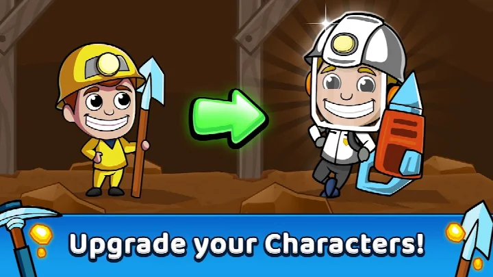 Idle Miner Tycoon: Gold Games screenshot of the Tesseract System