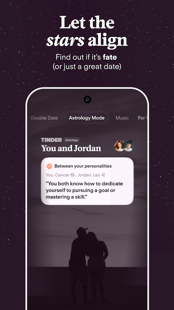 Tinder Double Date feature screen inviting a friend to join a group match experience.
