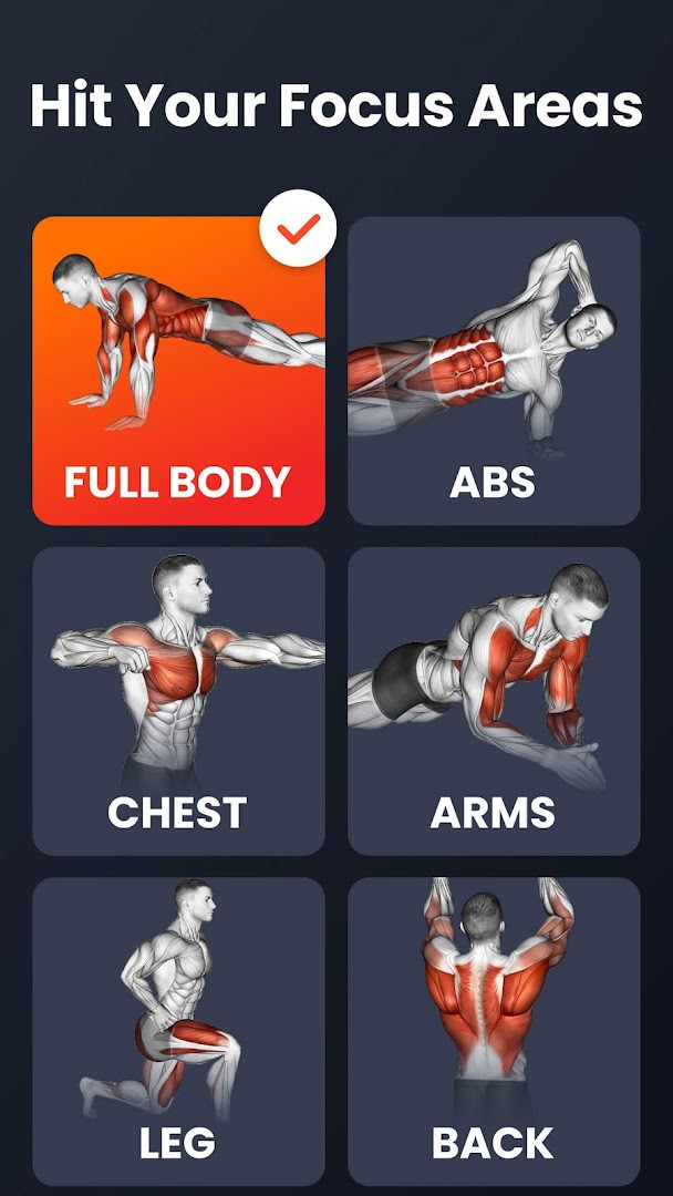 Home Workout - No Equipment exercise demo showing proper form and rep count