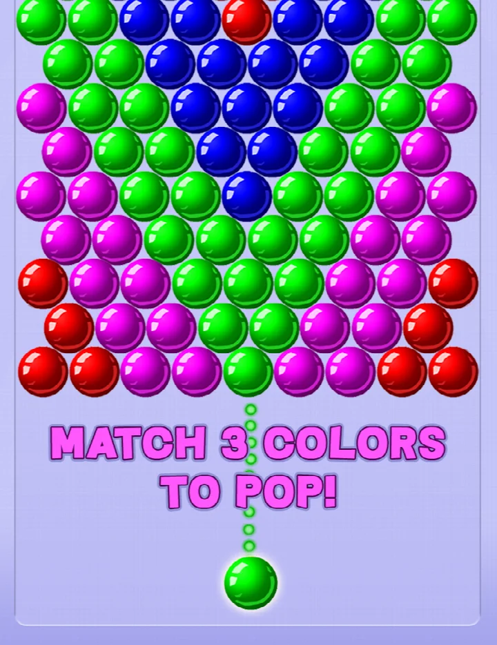 Boosters and coins menu in Bubble Shooter - Classic Pop with purchasable in-game items and rewards.