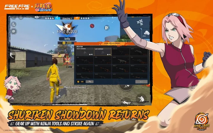 Ninjas unite to complete tasks and unlock exclusive combo skills