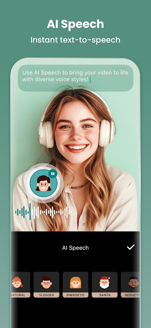 Video Editor & Maker - InShot background blur and canvas ratio options