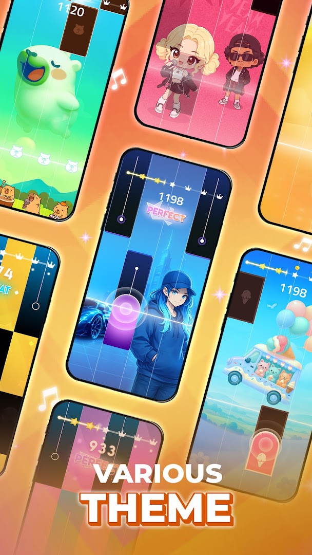 Difficulty selection menu offering Easy, Medium, and Hard levels with star ratings.