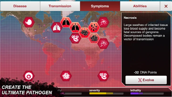 Plague Inc. screenshot of the new Anti-Vax scenario and vaccinated population.