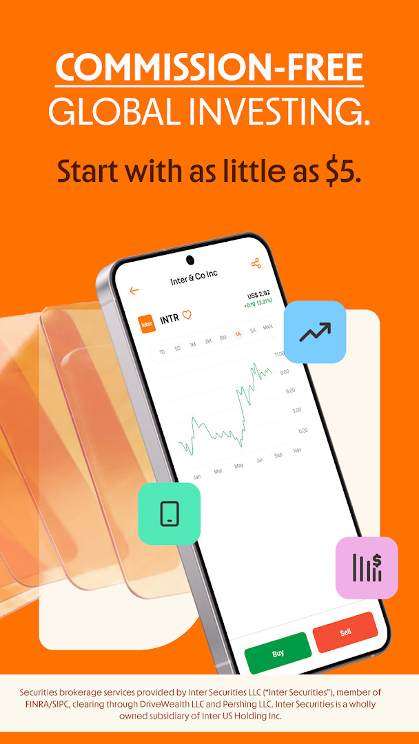 Gift cards and cashback rewards screen within Inter LOOP program