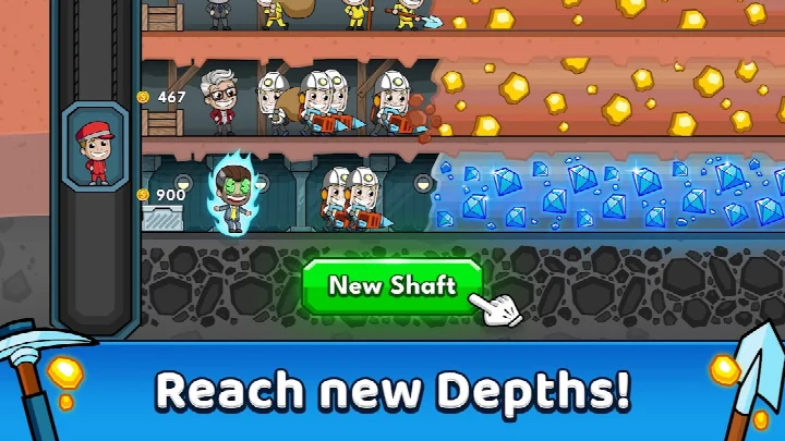 Idle Miner Tycoon: Gold Games screenshot of the Chrono Mine