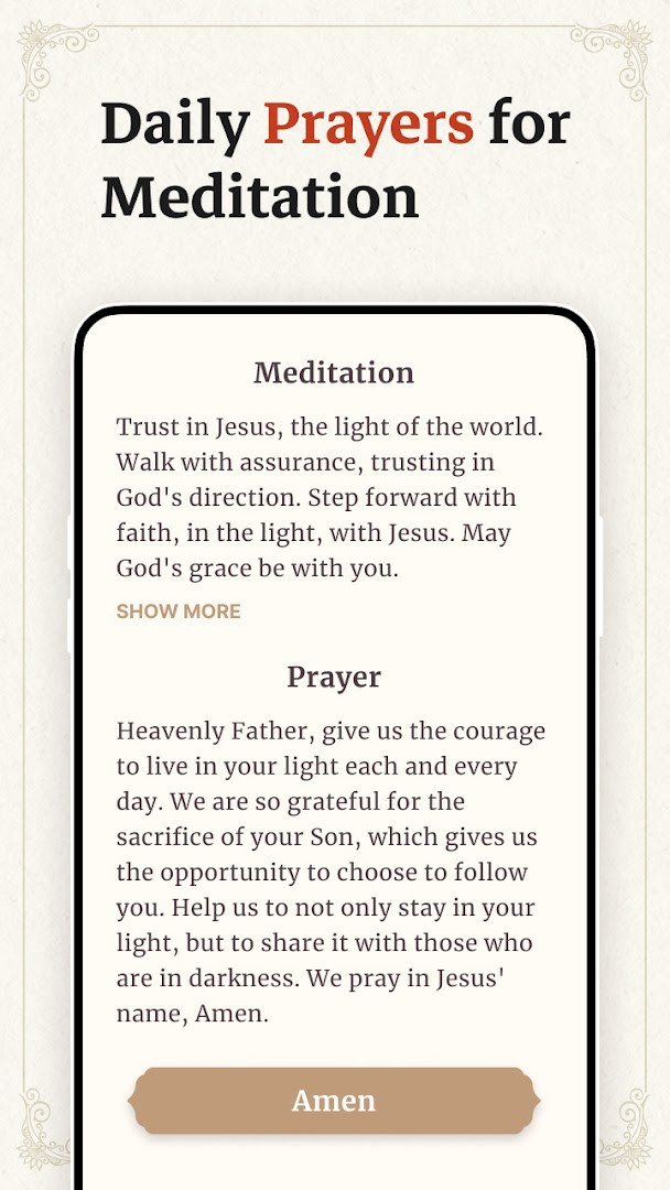 Bible Offline-KJV Holy Bible app playing audio of a Bible verse for listening on the go.