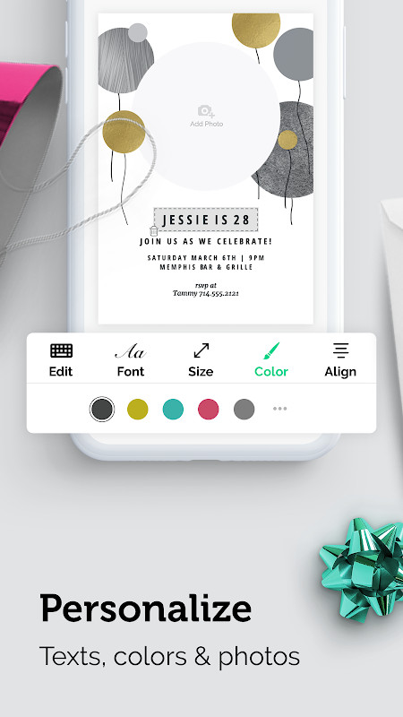 Upload screen for using your own artwork with adjustable shape or ratio