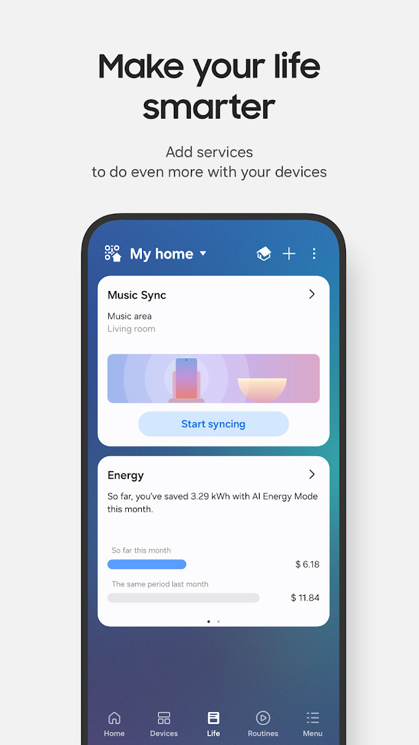 Automation setup screen with triggers and conditions
