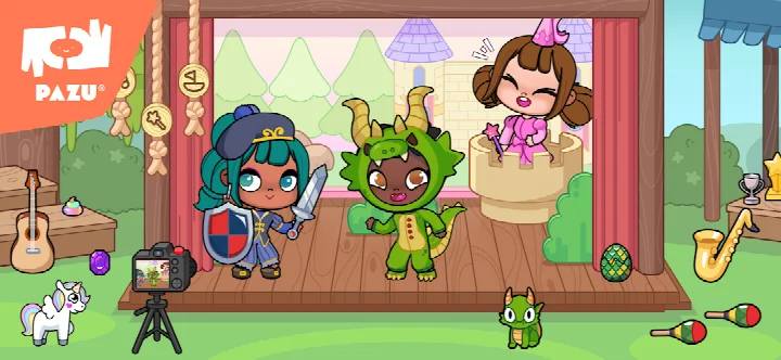 Avatar World screenshot of designing a home to suit a character's needs and lifestyle.