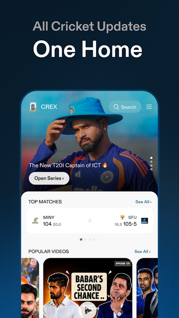 Fixtures browser filtered by format and team