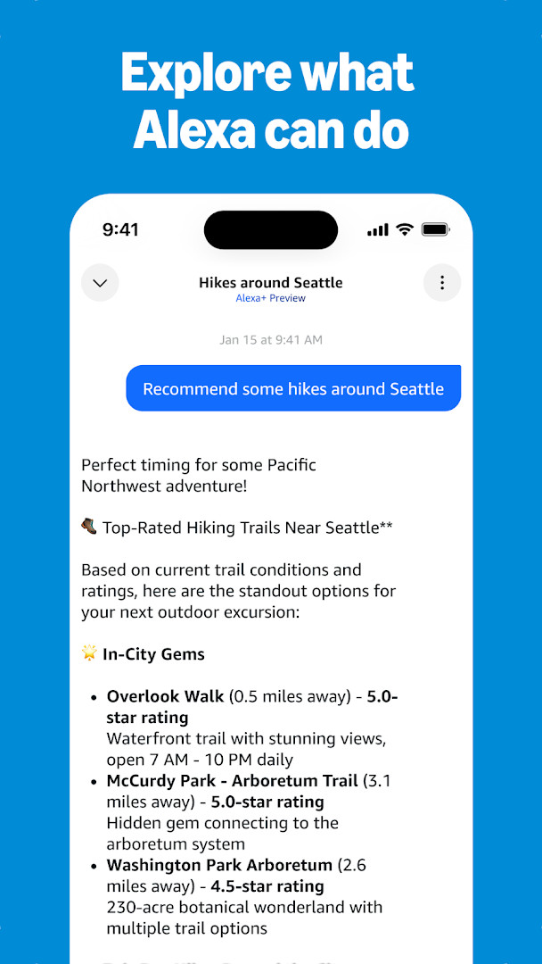 Amazon Alexa shopping and to-do lists with weather and news updates