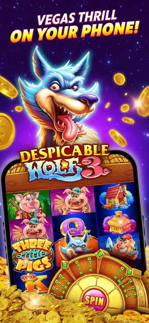 Sloto Album view in SlotomaniaTM Slots Casino Games with collectible cards to complete.
