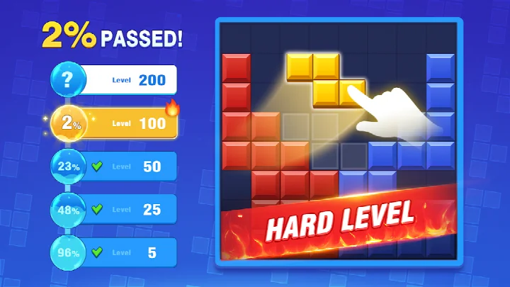 Block Blast! satisfying block-clearing effects with smooth animations
