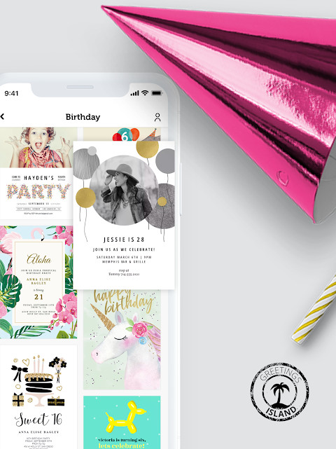 Finished invitation preview ready to share digitally with guests