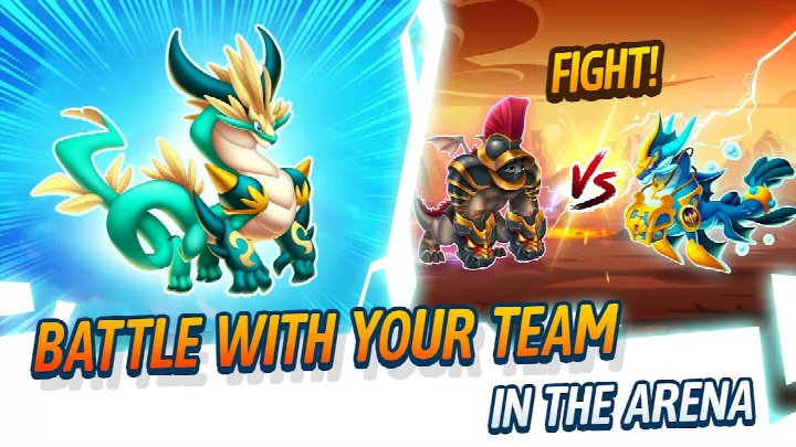 Screenshot of a dragon breeding interface with two dragons and a result egg.