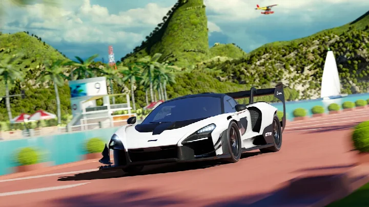 Race results screen with rewards and XP earned