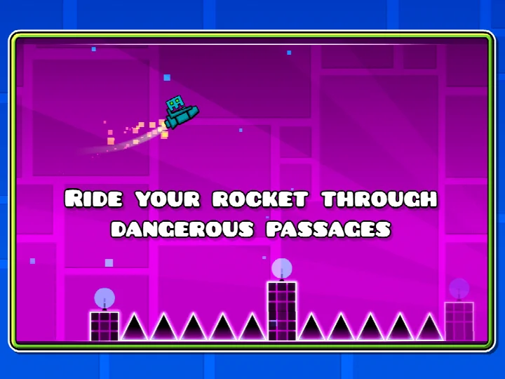 Playing the new Fingerdash level in Geometry Dash Lite