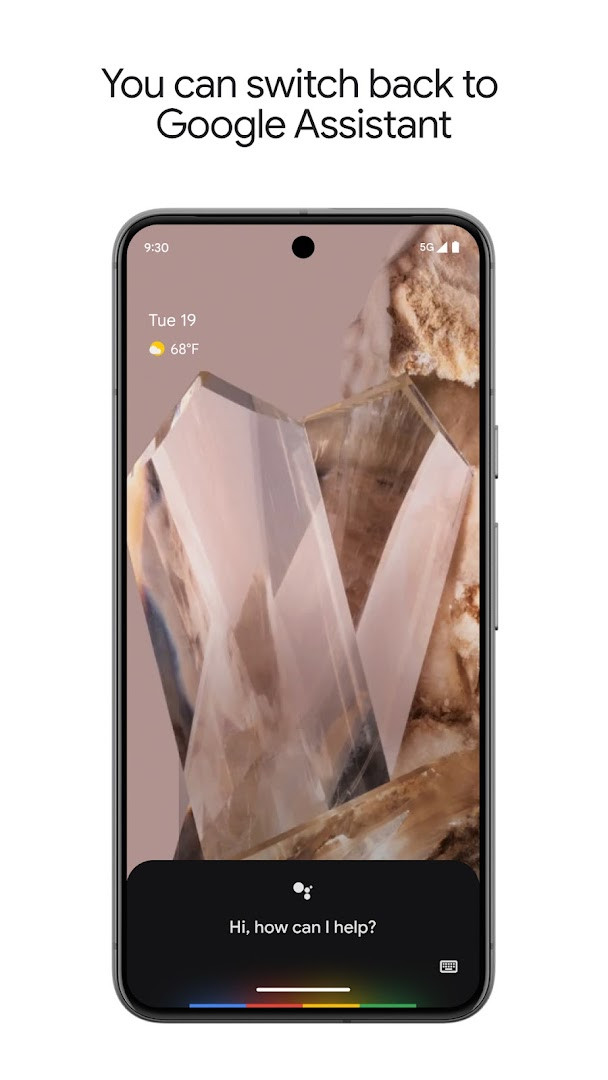 Google Assistant Gemini opt-in prompt