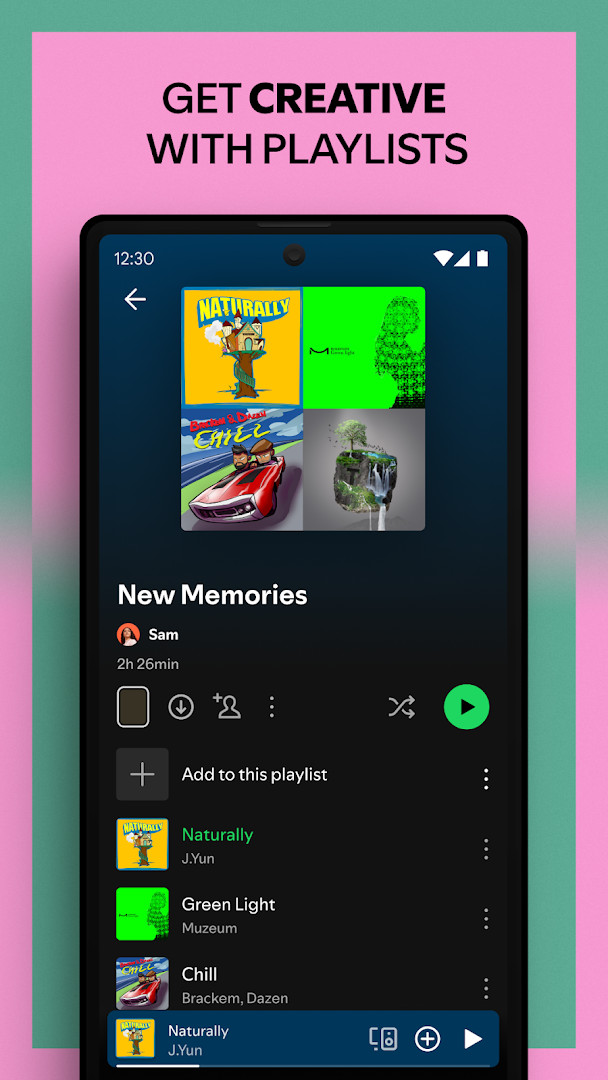 Spotify Wear OS playback controls for music and podcasts